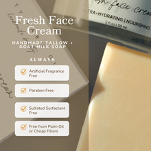Fresh Face Cream Facial Bar