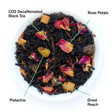 Decaf Dark Iris - Peach Pistachio Black Tea