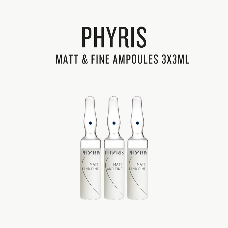 [ PHYRIS ] Matt & Fine Ampoules 3x3ml