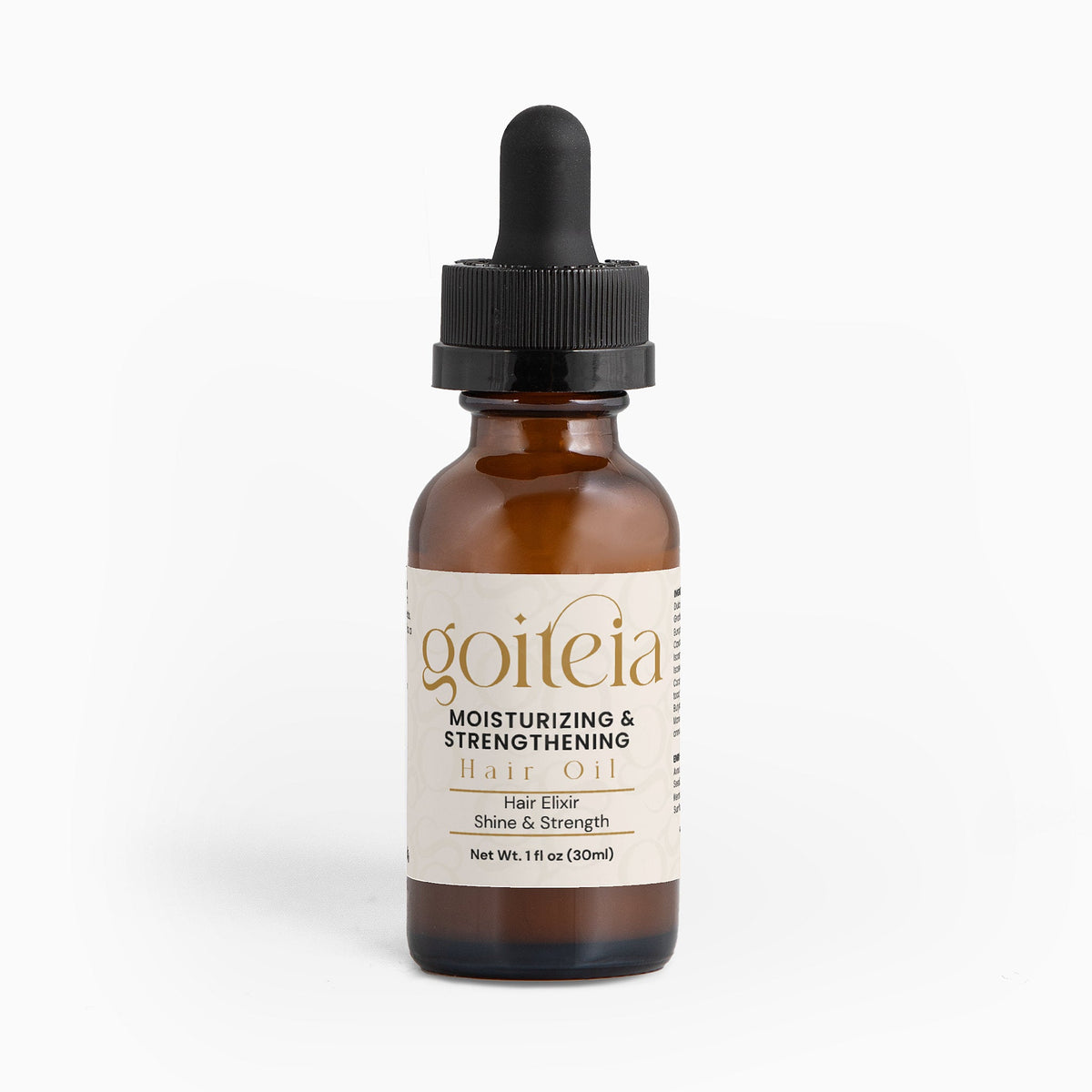 Goiteia Moisturizing and Strengthening Hair Oil (30ml) 1 fl oz