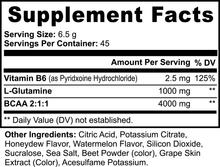 Goiteia BCAA Post Workout Powder (Honeydew/Watermelon) 0.64lb (292g)