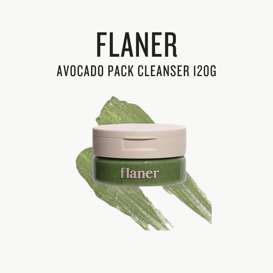[ Flaner ] Avocado Pack Pore Cleanser 120g