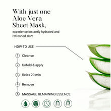 [ Masque Ology ] Aloe Vera Gel Mask(12 pack) | Hydrating & Soothing Sheet Mask