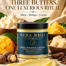 Duma Mbili Shea • Mango • Cocoa Triple-Butter Hair Balm