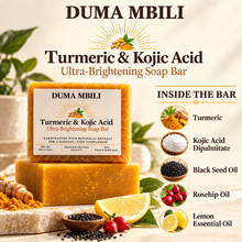 Duma Mbili Turmeric & Kojic Acid Ultra-Brightening Soap Bar