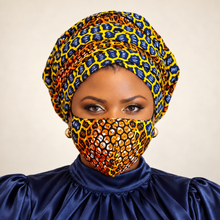 Duma Mbili African Print  Headwraps