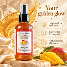 Tropical Mango Shimmer Body Oil