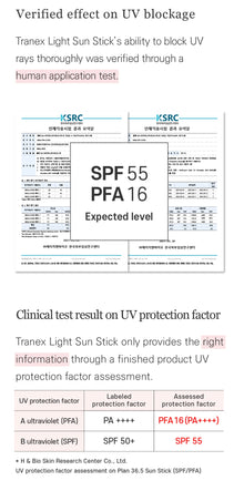 [ TRANEX ] Sun Sticks 20g