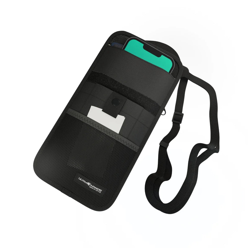 Ultra Armor ConcealShield Cell Phone Faraday Travel Bag – EMF + RFID Blocking Privacy Pouch